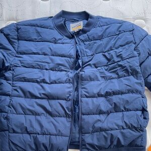 Axcent Men's Blue Puffer Jacket